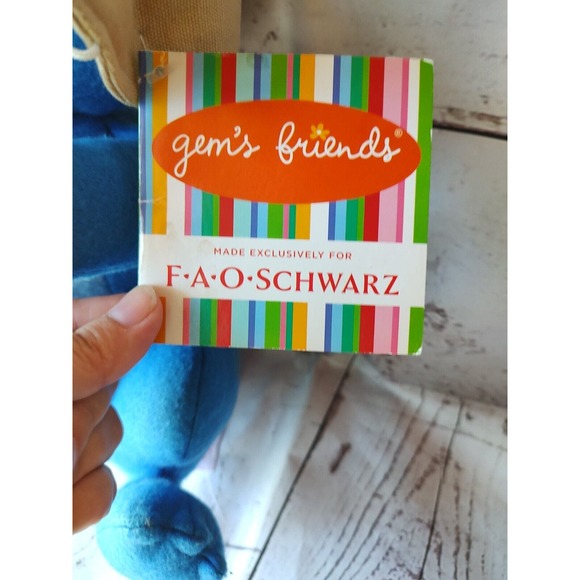 FAO Schwarz Exclusive Gem's Friends Plush Stuffed Animal Bruce The Koala Bear - Picture 3 of 8